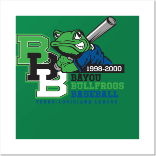 Bayou Bullfrogs Baseball Posters and Art